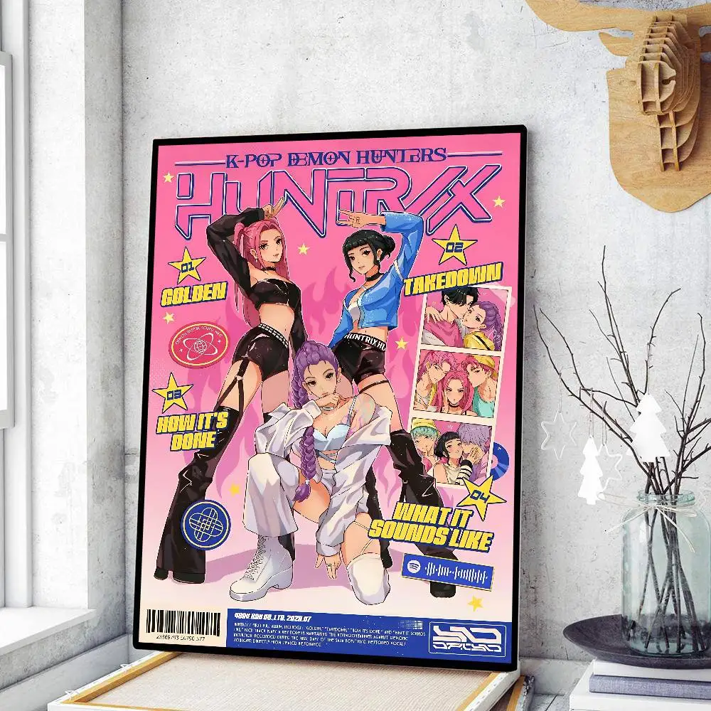 Plakat anime w stylu manga Wzór 4