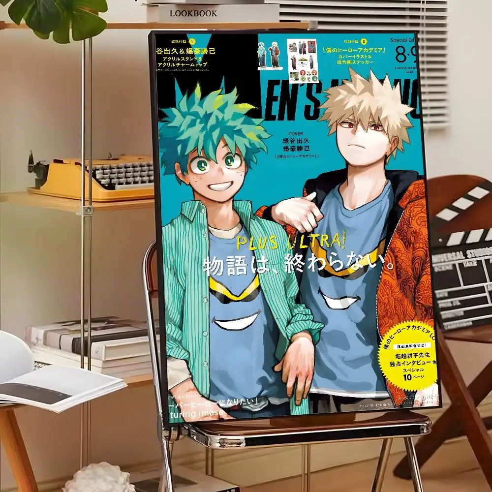 Plakat anime My Hero Academia Deku do pokoju Hei 12