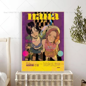 Plakat anime NANA - klasyka mangi Wzór 1