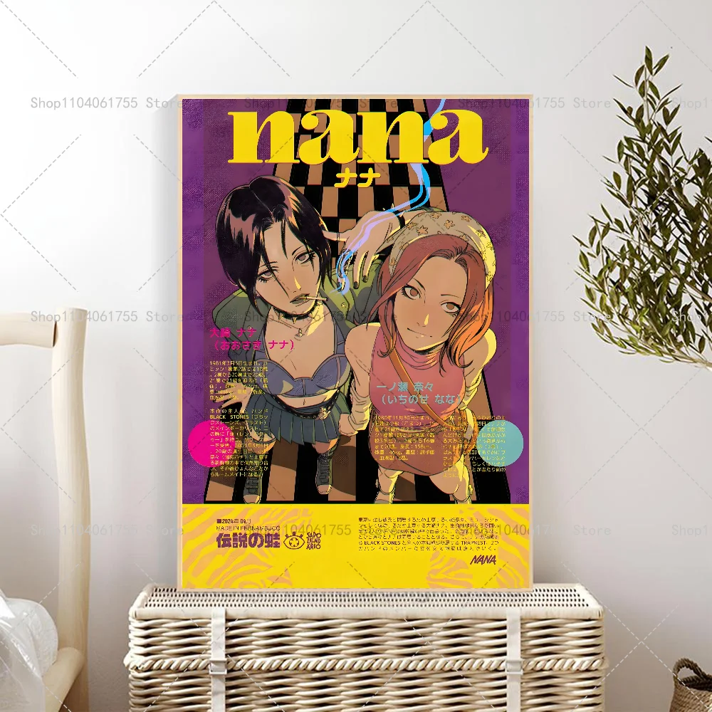 Plakat anime NANA - klasyka mangi Wzór 1
