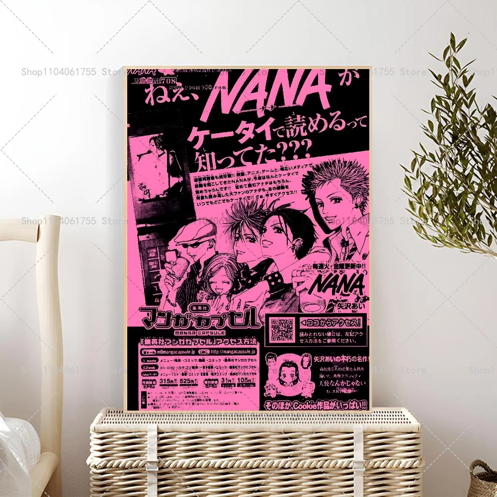 Plakat anime NANA - klasyka mangi Wzór 2