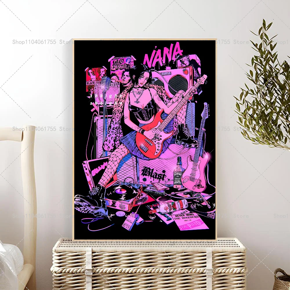 Plakat anime NANA - klasyka mangi Wzór 5