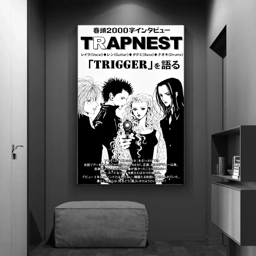Plakat anime NANA na płótnie Wzór 5