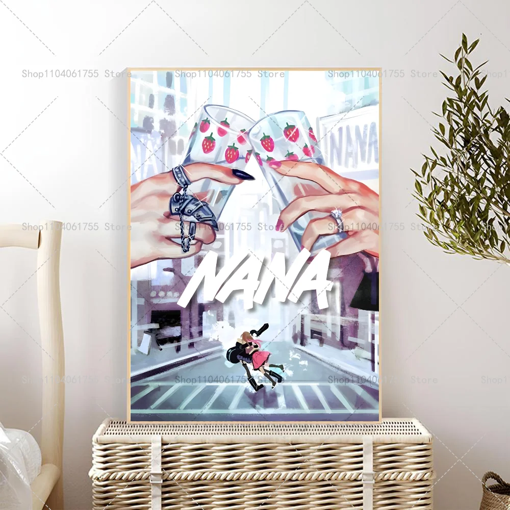 Plakat anime NANA - samoprzylepny Wzór 1