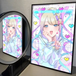 Plakat anime - Needy Girl Overdose Wzór 1