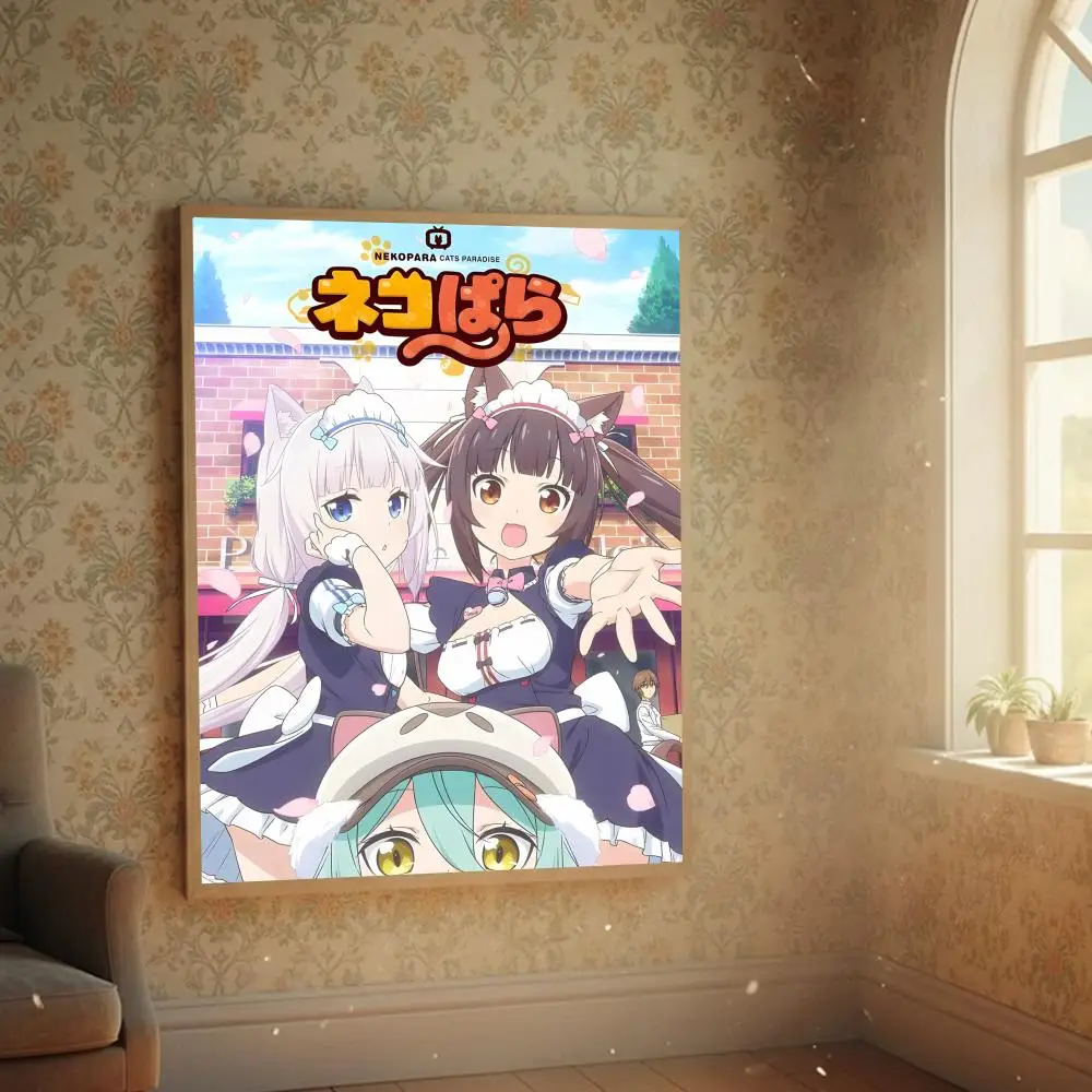 Anime Nekopara - plakat samoprzylepny do pokoju White14
