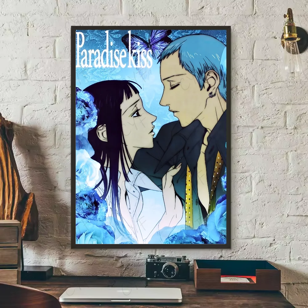 Plakat anime Paradise Kiss manga Niebieski