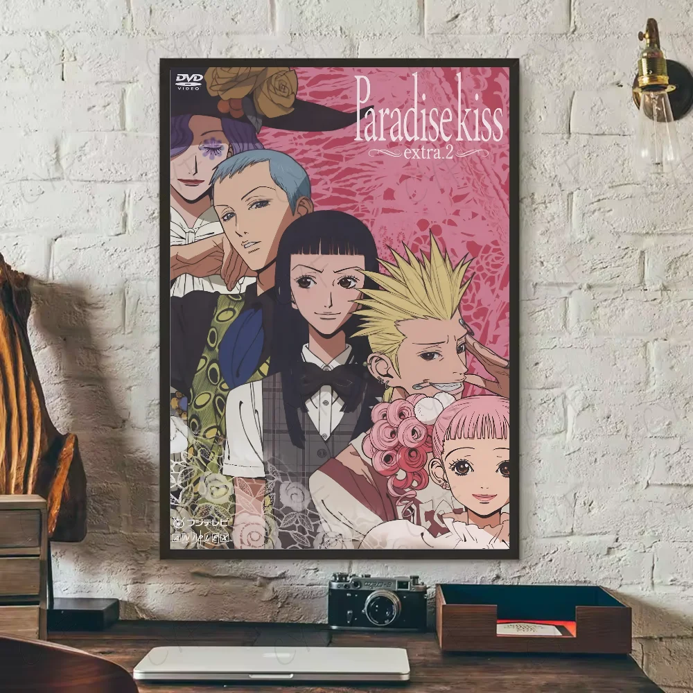 Plakat anime Paradise Kiss manga Różowy