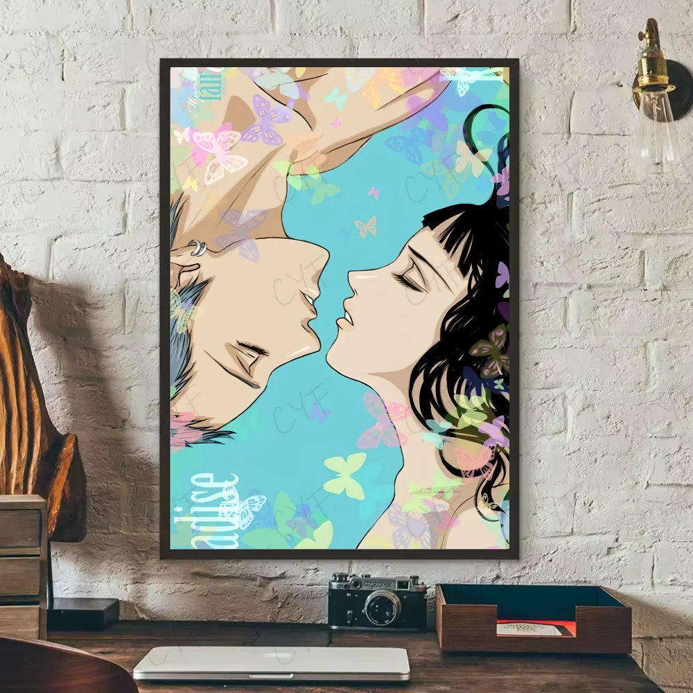 Plakat anime Paradise Kiss manga Szary