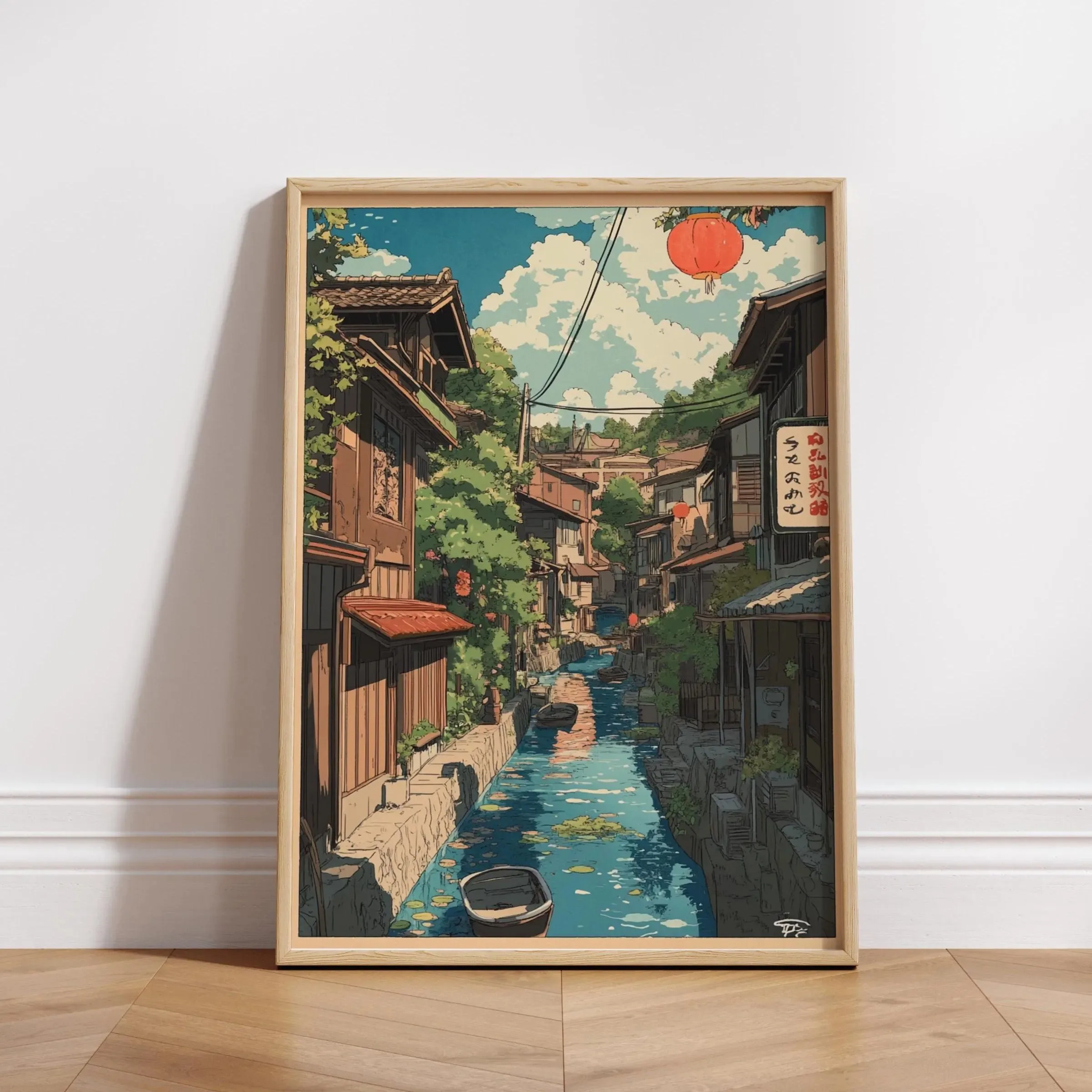Anime ramen bar w Tokio - plakat Wzór 3