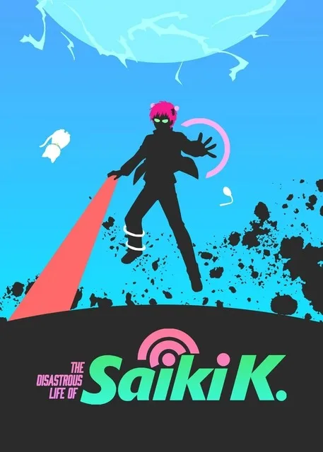 Plakat Saiki K - grafika anime na sciane 12