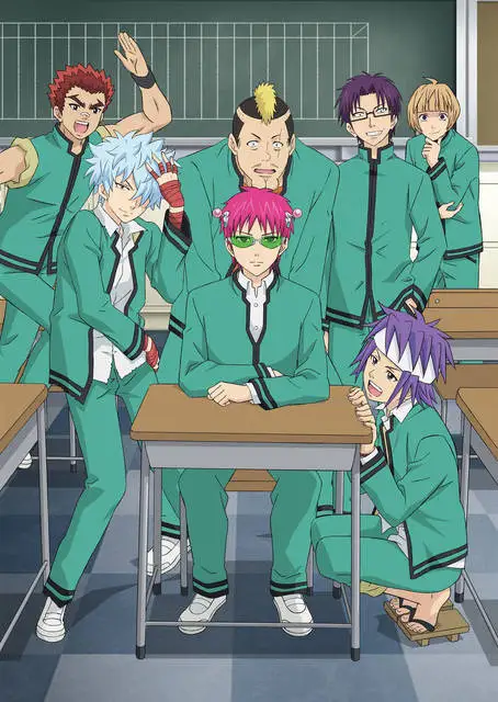 Plakat Saiki K - grafika anime na sciane 13