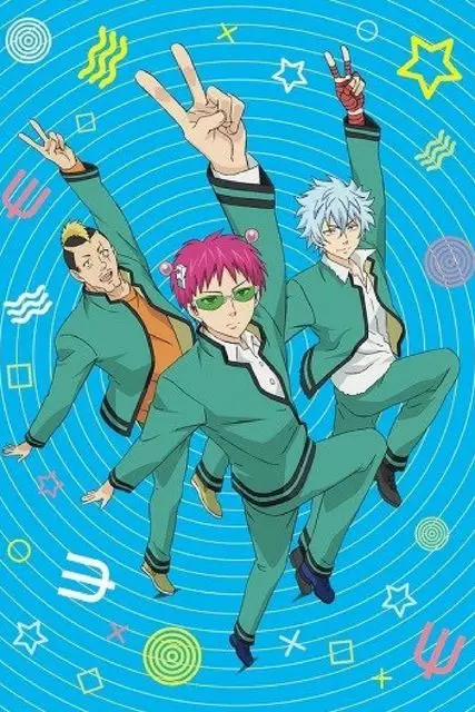 Saiki K – plakat anime na ścianę 15