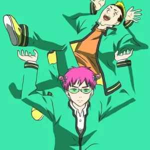 Saiki K - plakat anime Wzór 1