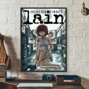 Plakat anime Serial Experiments Lain Wzór 1