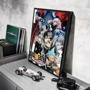 Plakat anime Soul Eater Czarny1