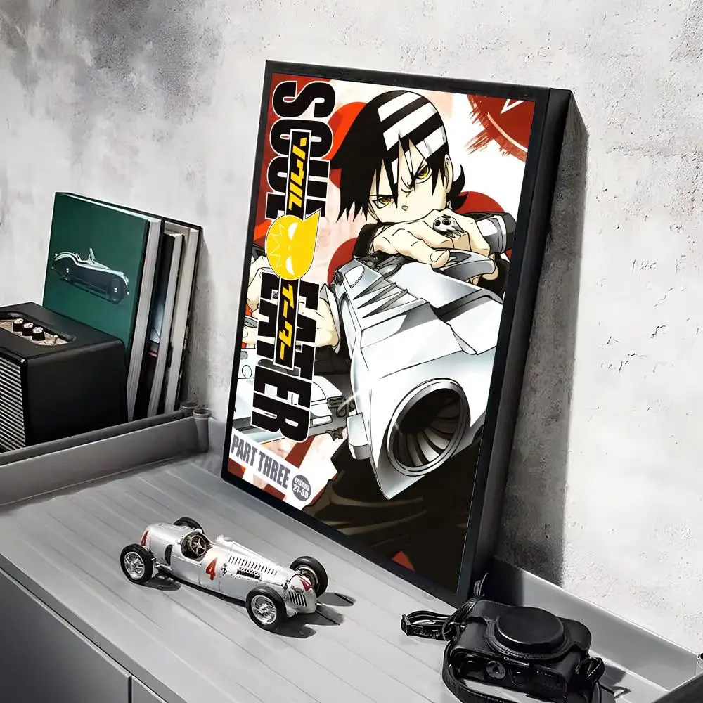 Plakat anime Soul Eater Czarny4