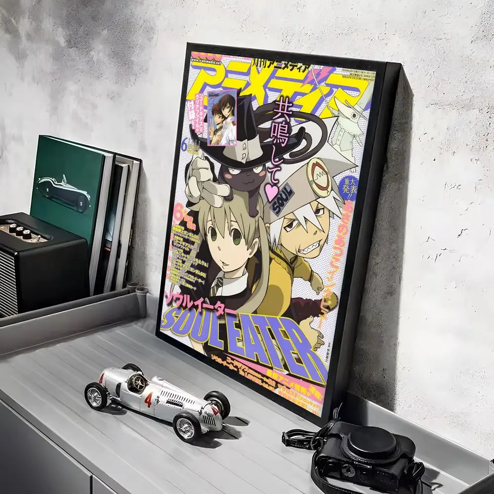 Plakat anime Soul Eater Czarny8