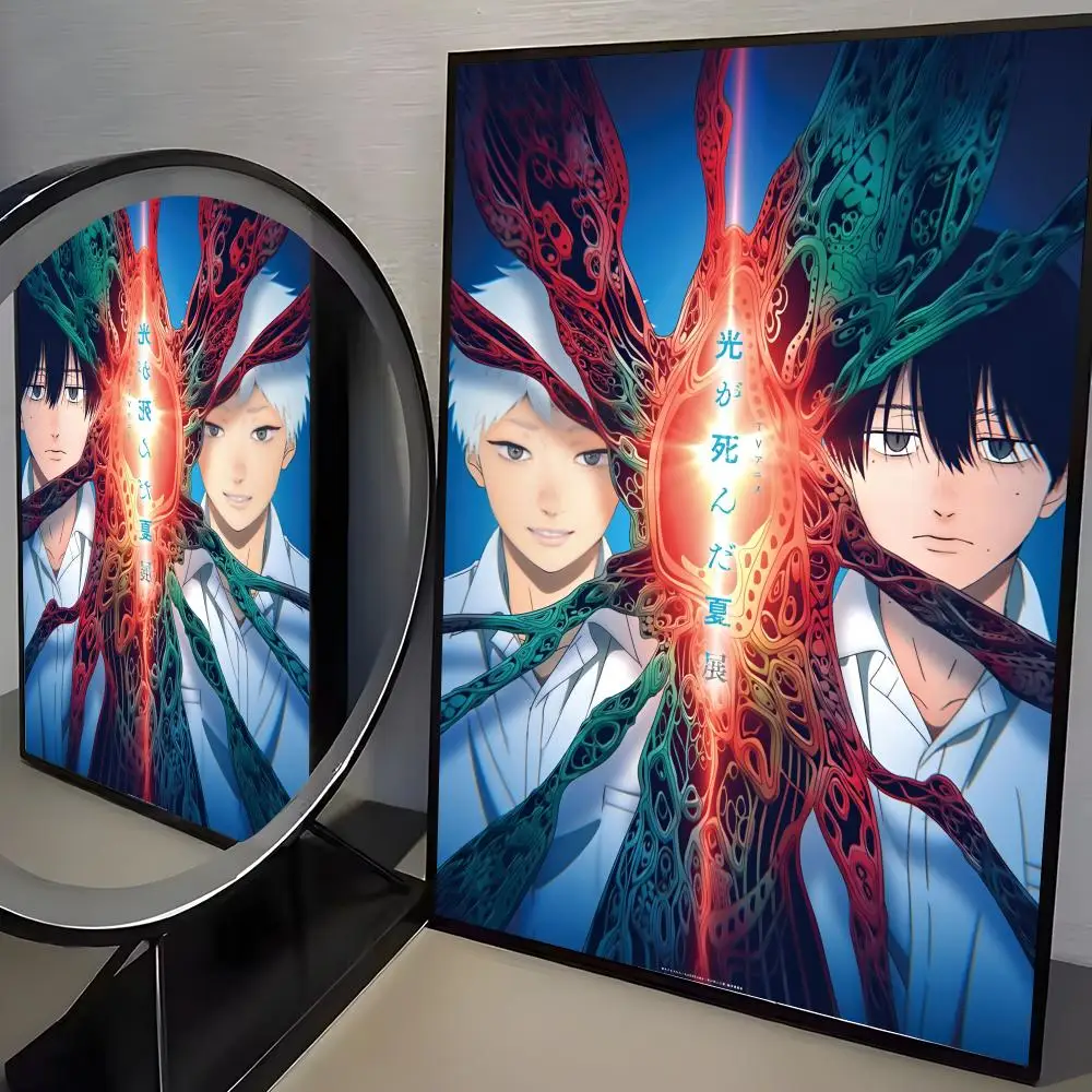 Plakat anime The Summer Hikaru Died Srebrny