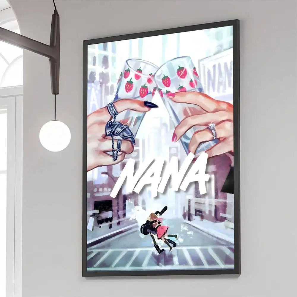 Plakat anime - grafika w stylu vintage Wzór 2