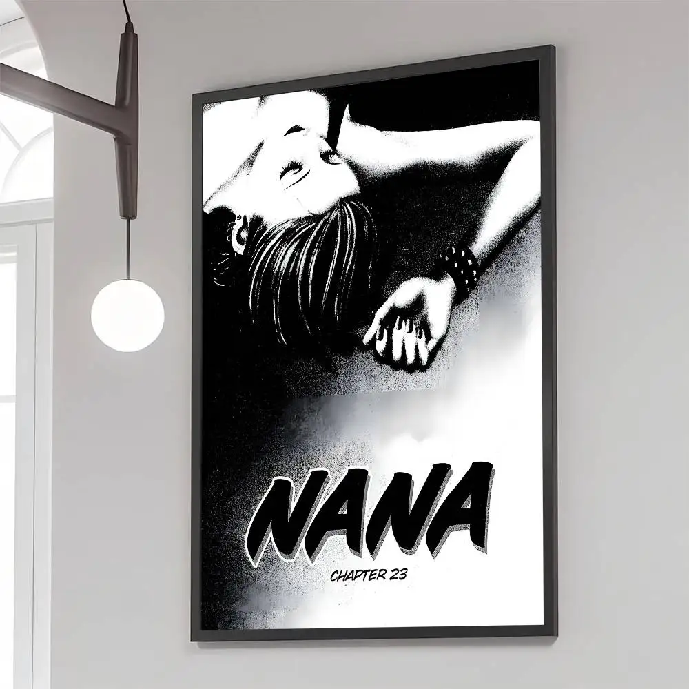 Plakat anime - grafika w stylu vintage Wzór 6