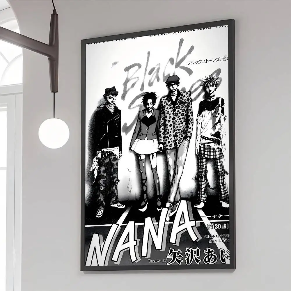 Plakat anime - grafika w stylu vintage Wzór 8