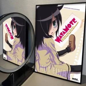 Plakat anime Watamote Tomoko Wzór 1