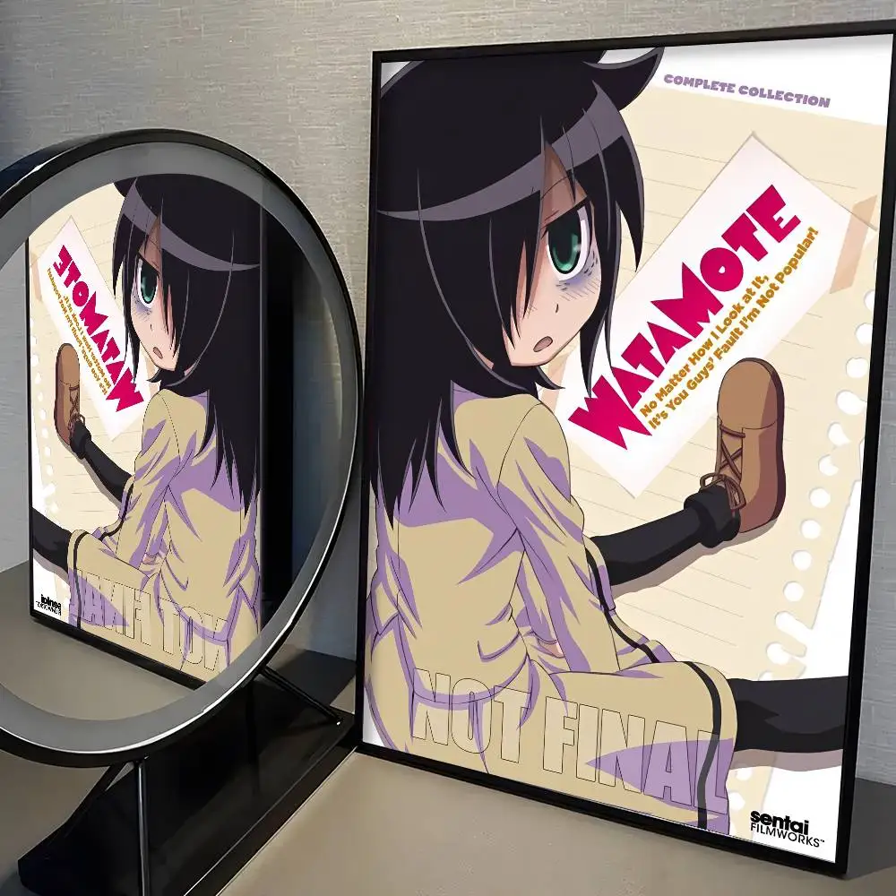 Plakat anime Watamote Tomoko Wzór 1