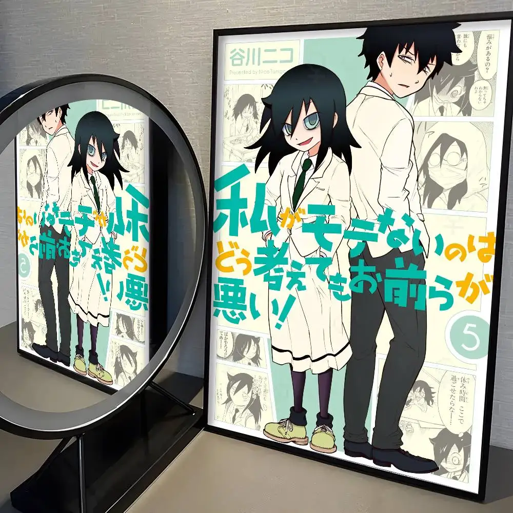 Plakat anime Watamote Tomoko Wzór 7