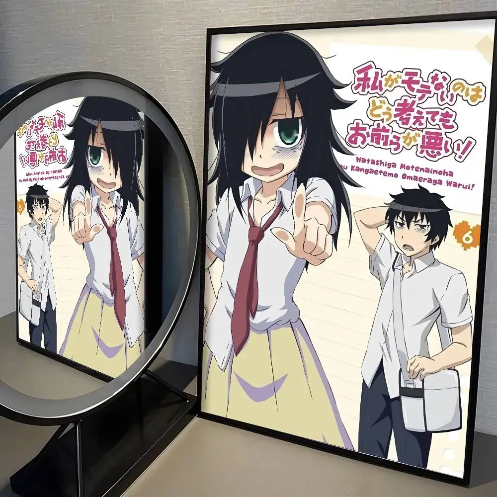 Plakat anime Watamote Tomoko Wzór 8