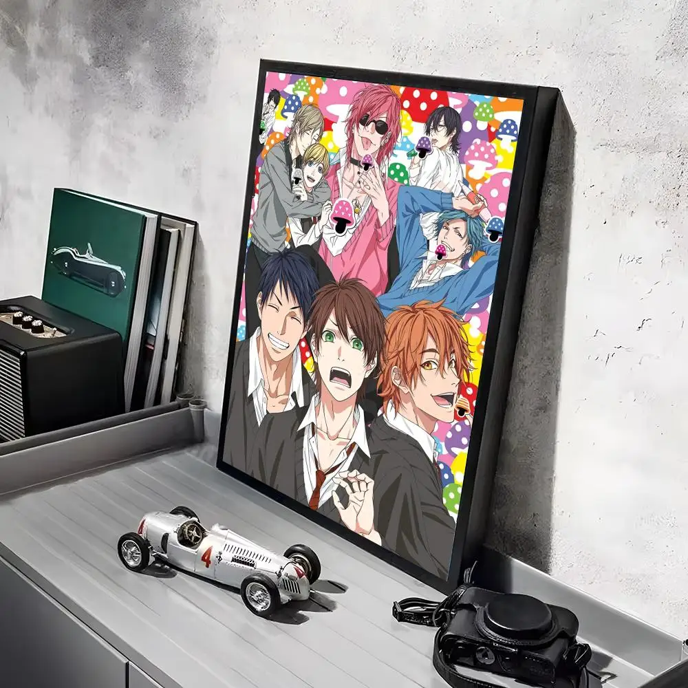 Yarichin Bitch Club – plakat anime Czarny1