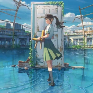 Plakat anime Your Name i Suzume Wzór 1