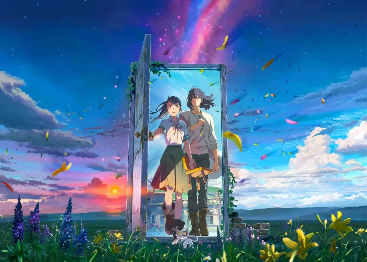 Plakat anime Your Name i Suzume Wzór 5