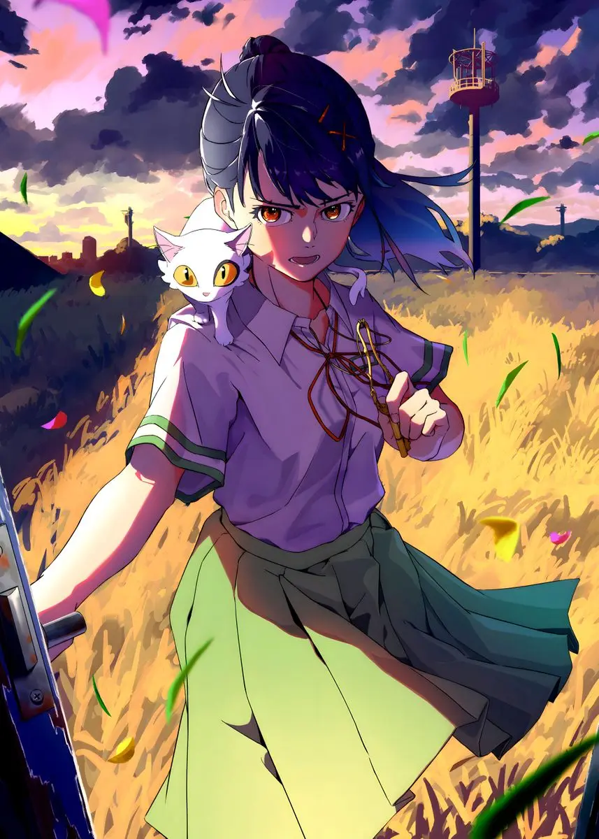 Plakat anime Your Name i Suzume Wzór 7