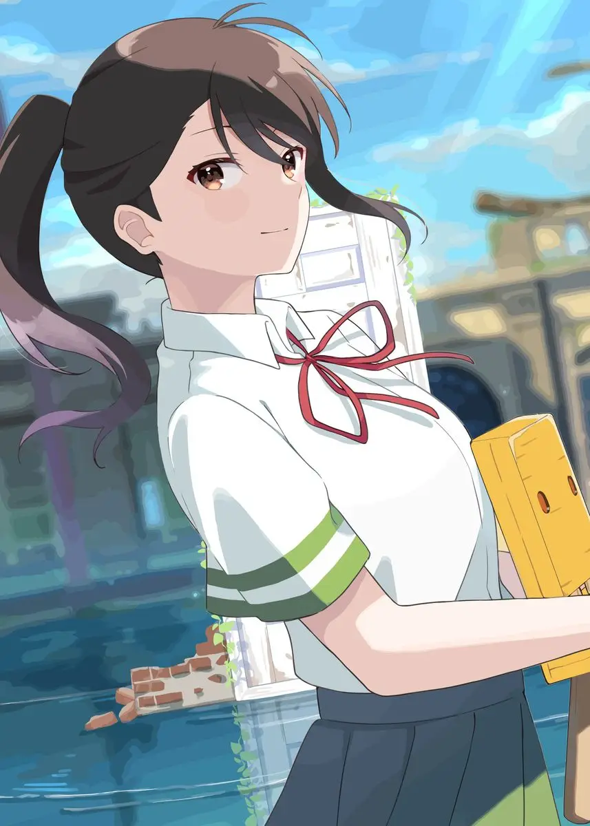 Plakat anime Your Name i Suzume Wzór 8