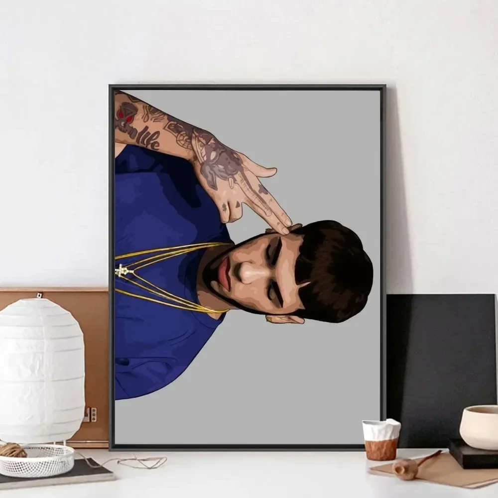 Anuel AA - plakat na płótnie Wzór 1