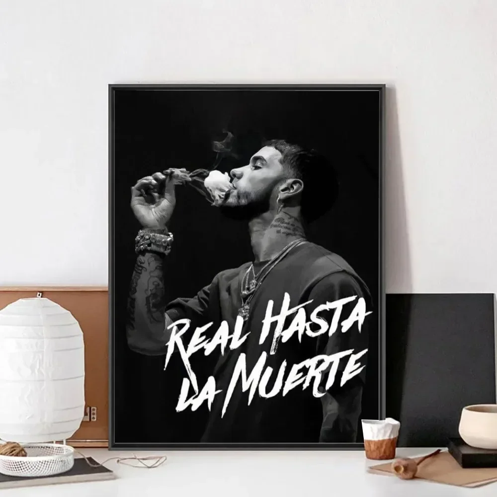 Anuel AA - plakat na płótnie Wzór 2