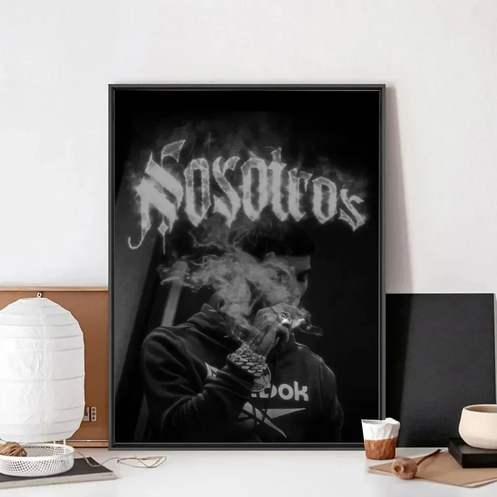Anuel AA - plakat na płótnie Wzór 3