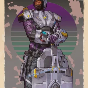 Plakat Apex Legends z postaciami z gry Wzór 1