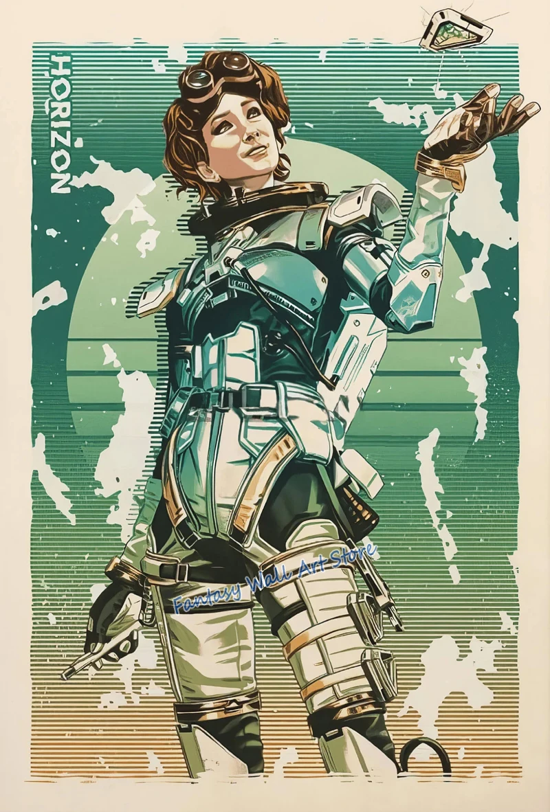Plakat Apex Legends z postaciami z gry Wzór 12