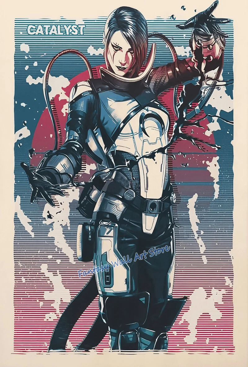 Plakat Apex Legends z postaciami z gry Wzór 3