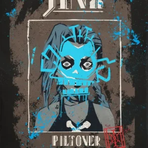 Arcane - plakat z postaciami Jinx i Vi Wzór 1