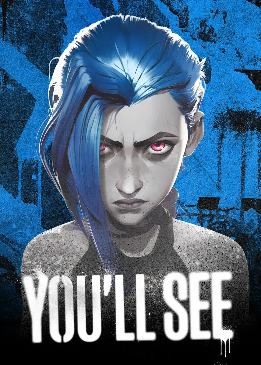 Plakat Arcane - League of Legends Wzór 6