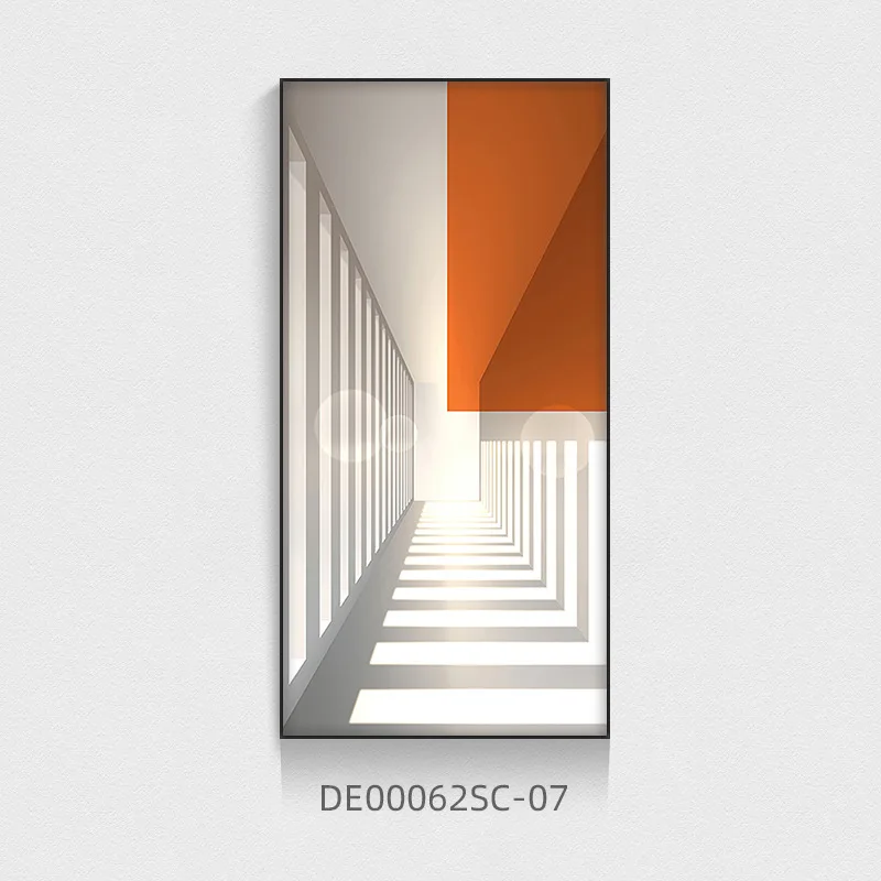 Nowoczesny plakat architektoniczny do korytarza Zielony