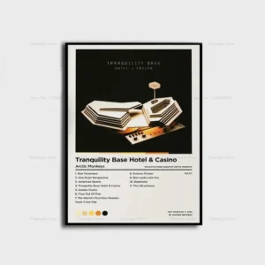 Plakat Arctic Monkeys okładka albumu Wzór 1