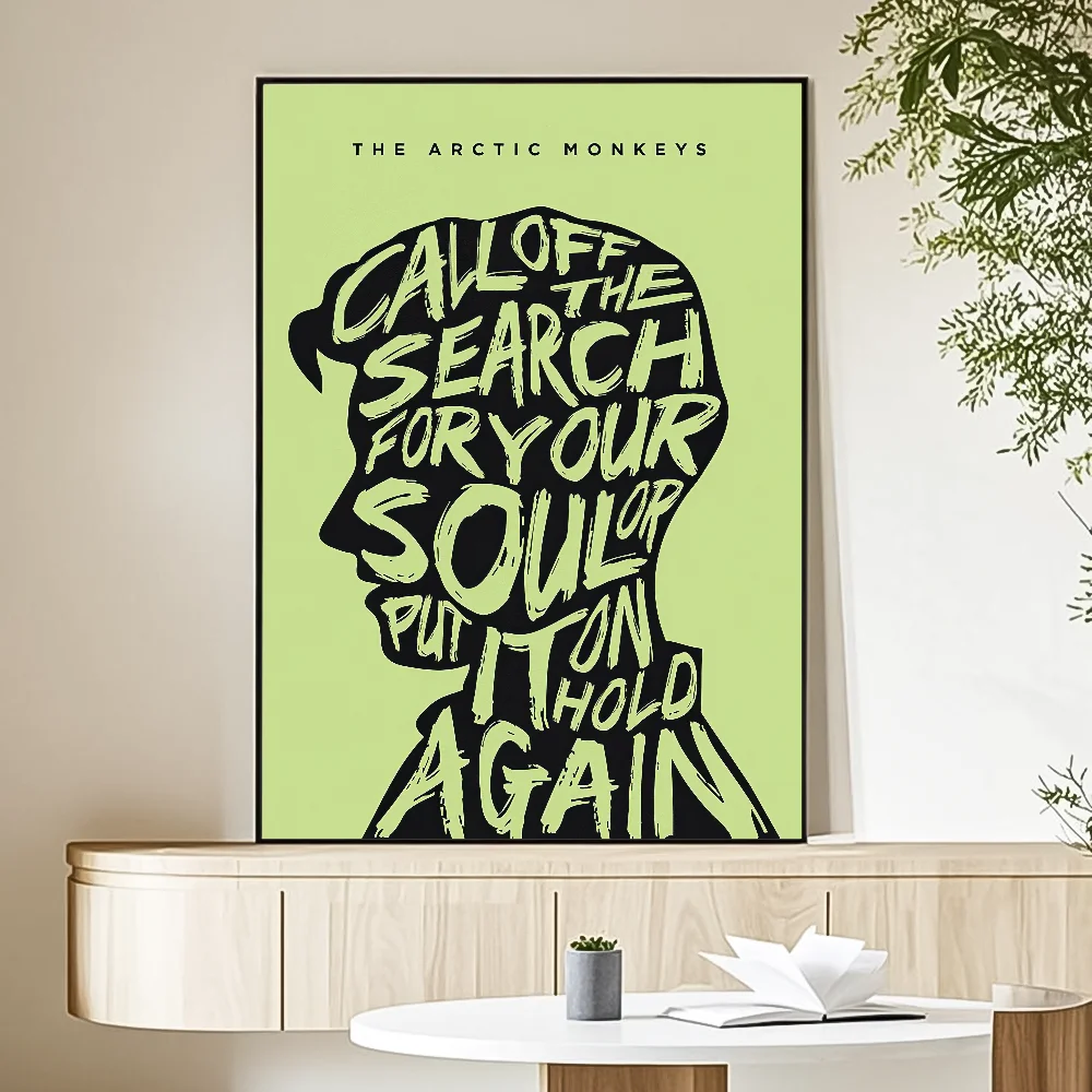 Plakat Arctic Monkeys - grafika zespołu Wzór 2