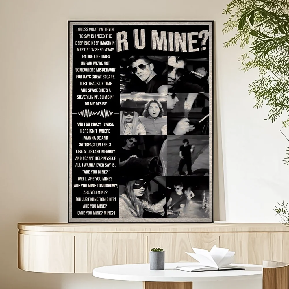 Plakat Arctic Monkeys - grafika zespołu Wzór 3