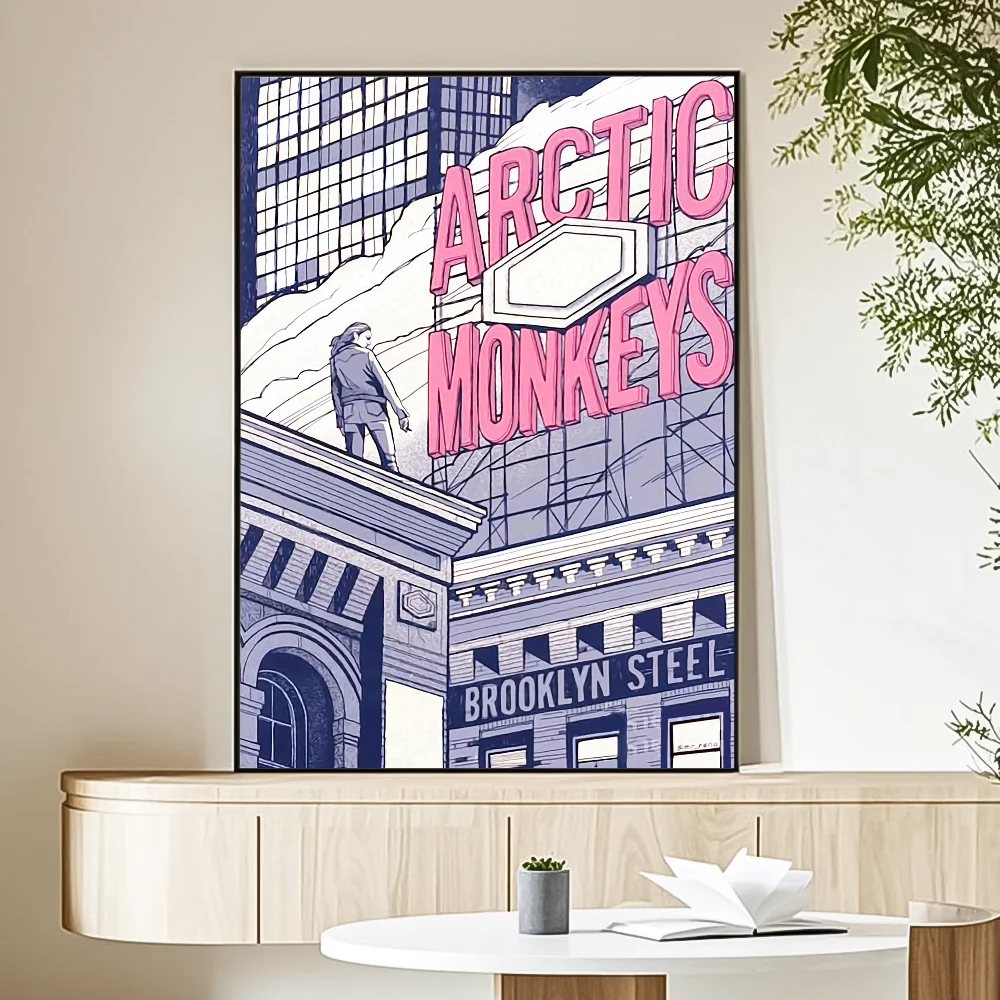 Plakat Arctic Monkeys - grafika zespołu Wzór 6