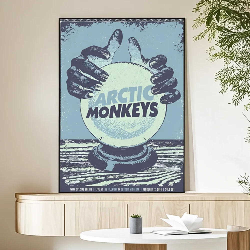 Plakat Arctic Monkeys - grafika zespołu Wzór 7