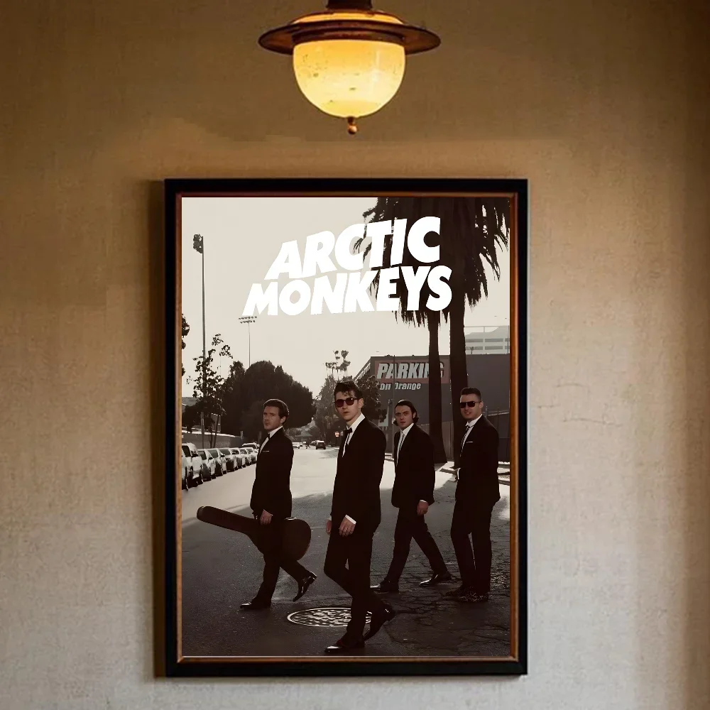 Plakat Arctic Monkeys - rockowa okładka Kawa